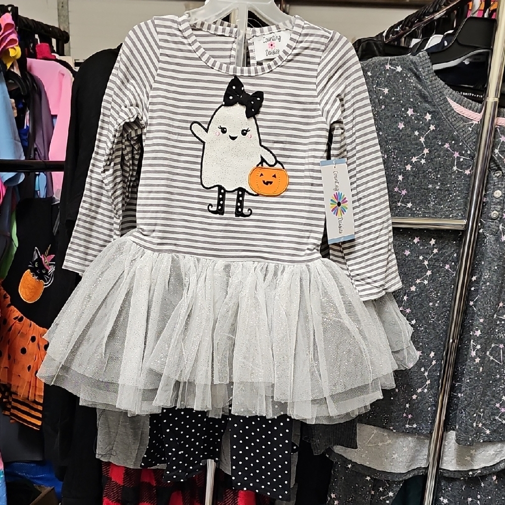 Nwt 2 Piece Ghost Tutu Outfit